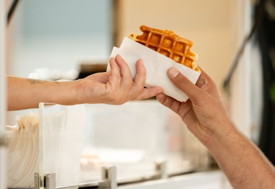 versgebakken Luikse wafels op locatie